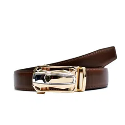 WildHorn Men Leather Formal Autolock Belt image 2