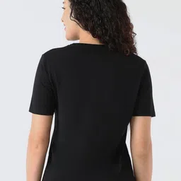 Kraus Jeans Graphic Printed Slim Fit Crop T-shirt image 3