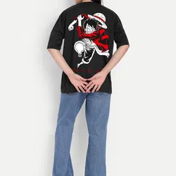 BENNY BROOKS Women Printed Round Neck Drop-Shoulder Sleeves T-shirt image 3