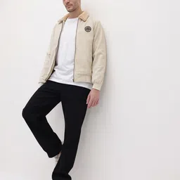 The Roadster Life Co. Padded Jacket with Sherpa Trim image 3