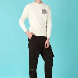 LIMEROAD Men Cargos Trousers image 3