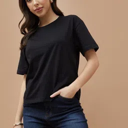 Fame Forever by Lifestyle Round Neck Regular Fit T-shirt-picture-10