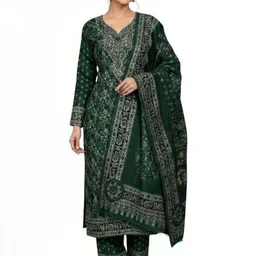 Vrinde Printed Unstitched Dress Material-picture-16