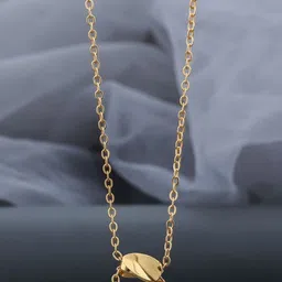 SZN Set Of 2 Gold-Plated Artificial Beaded Minimal Chain image 3