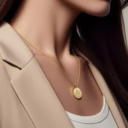 Vembley Evil Eye Gold-Plated Necklace image 2