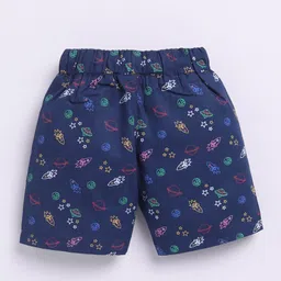 Here&Now X Denikid Infant Boys Printed Pure Cotton Shorts image 3