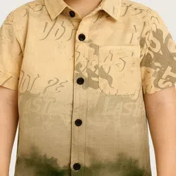 YK Boys Classic Ombre Casual Shirt image 3