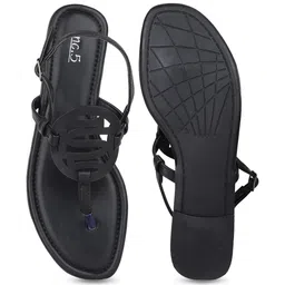 Inc 5 Women Strappy T-Strap Flats image 5