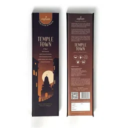 Arghaan Brown Wooden Incense Stick With Holder image 3