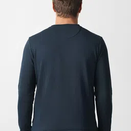 VAN HEUSEN DENIM LABS Men Graphic Printed Round Neck Long Sleeves Sweatshirt image 2