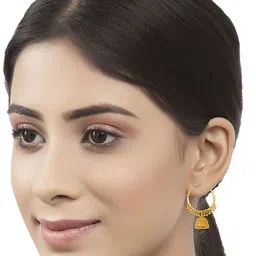 Heer Collection Contemporary Jhumkas Earrings-picture-28