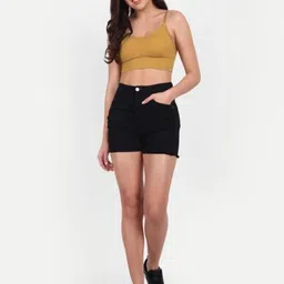 FIBO STEEL Pack of 2 Full Coverage Lightly Padded Cami Bra image 4