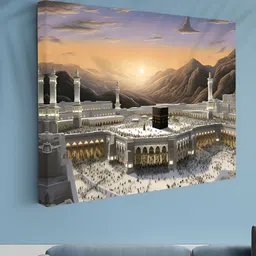 Myntra Elegant Homes Grey & Black 1 Piece Canvas Other Wall Paintings image 5