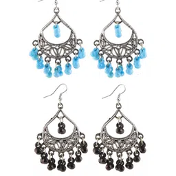Creative Frogs Women Black Earrings-image-39