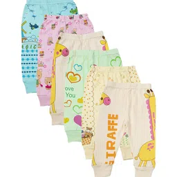 Dowin Boys Pack Of 6 Regular Fit Cotton Joggers image 1