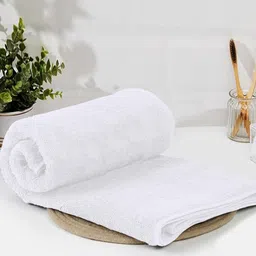 LUXEHOME INTERNATIONAL White 2 Pieces Bamboo 670 GSM Bath Towels-picture-28