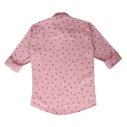 CAY Boys Standard Polka Dot Printed Casual Shirt image 4