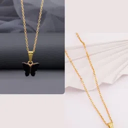 SZN Women Brass Gold-Plated Necklace-picture-32