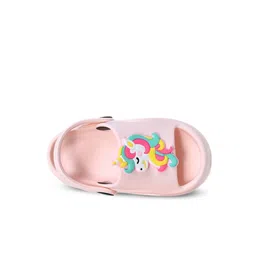 Yellow Bee Girls Magical 3D Unicorn Clogs image 2