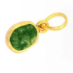 RAVIOUR LIFESTYLE Girls Green Brass Jewellery Set image 1