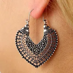 Arzonai Contemporary Hoop Earrings-picture-25
