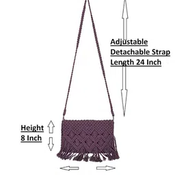 GAURJIA Women Textured Crossbody Sling Bag image 5