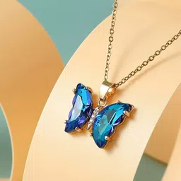 Pinapes Gold-Plated Enamelled Necklace-picture-28
