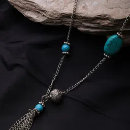 XPNSV Brass Artificial Beads Beaded Necklace-picture-15