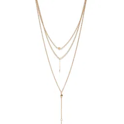 OOMPH Set of 2 Gold-Toned Layered Necklace image 2