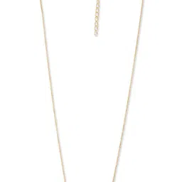 VANBELLE 925 Sterling Silver Gold-Plated Cubic Zirconia Necklace image 5