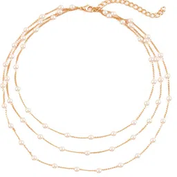 OOMPH Artificial Beads Layered Necklace image 2