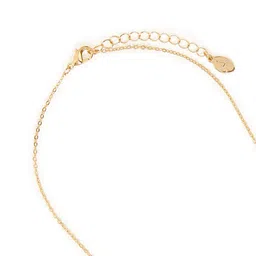 Accessorize London Gold-Plated Heart Shaped Pendant & Chain image 3