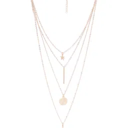 Jewels Galaxy Set Of 2 Gold-Plated Layered Necklace image 4