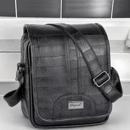 bagneeds Unisex Textured Messenger Bag-picture-36