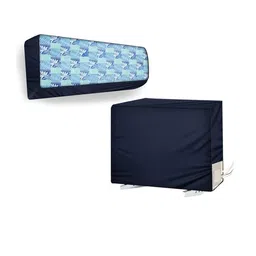 The Furnishing Tree Black Printed Air Conditioner Cover-picture-36