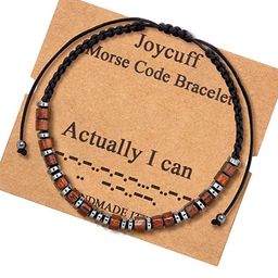 EL REGALO Unisex Black & Brown Wraparound Bracelet-picture-30