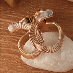 SOHI Gold-Plated Kada Bracelet-picture-20