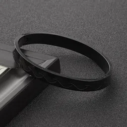 Jazz and Sizzle Men Stainless Steel Kada Bracelet-picture-40