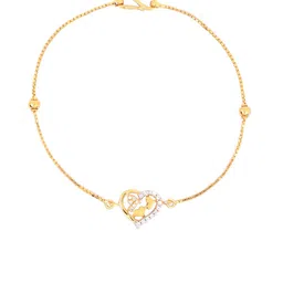 BHIMA 22K Hallmark 916 Purity Yellow Gold Stone Star Bracelet-picture-26