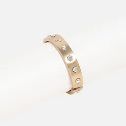 SOHI Gold-Plated Bangle-Style Bracelet image 2