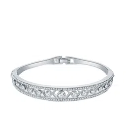 Jewels Galaxy Women Silver Bracelet image 1