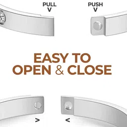 Jewels Galaxy Women Silver Bracelet image 3