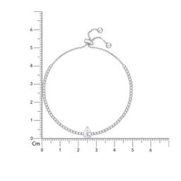 GIVA 925 Sterling Silver Rhodium-Plated Wraparound Bracelet image 4