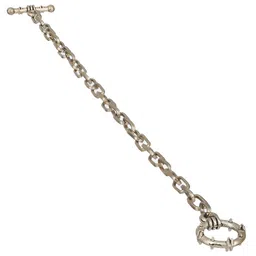 WROGN Men Rhodium-Plated Link Bracelet image 5
