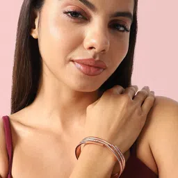 SOHI Gold-Plated Cuff Bracelet image 5