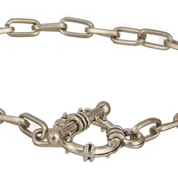 WROGN Men Rhodium-Plated Link Bracelet image 4