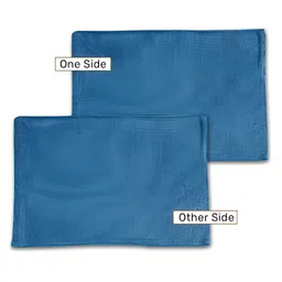 FABURAA Blue 6 Pieces Jute Rectangle Durable Table Placemats image 5