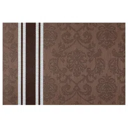 HOKIPO Set of 6 Brown & White Printed Table Placemats image 3