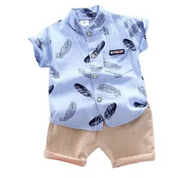 StyleCast x Revolte Boys Printed Shirt with Shorts-picture-26