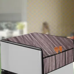 The Furnishing Tree Grey Plastic Refrigerator Cover-image-94